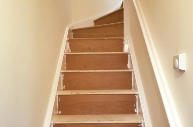 Renovated Stairwell After